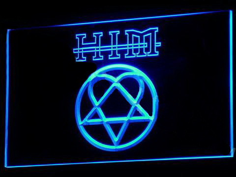 HIM Logo LED Neon Sign